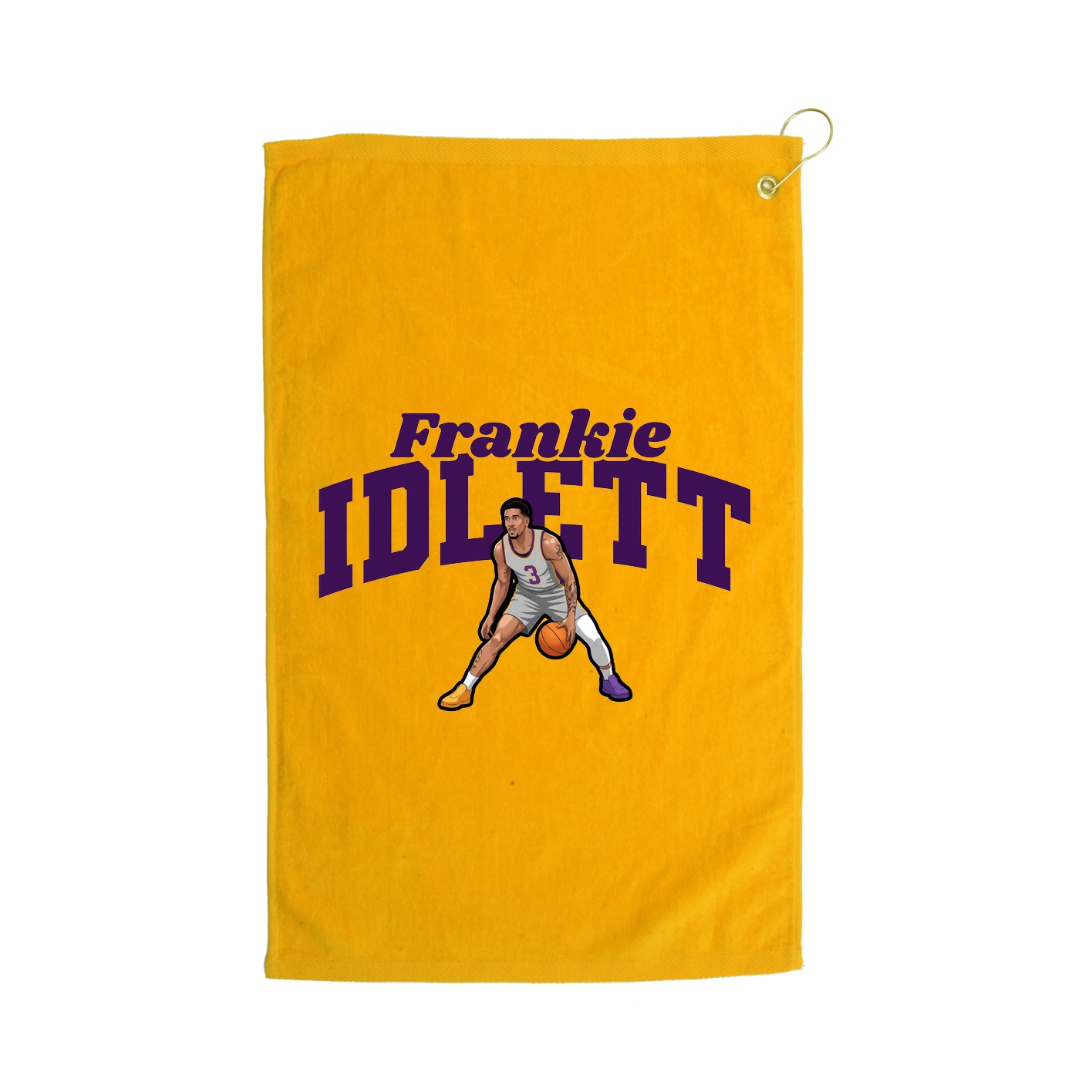 Golf Towel — Signature Arch in Gold