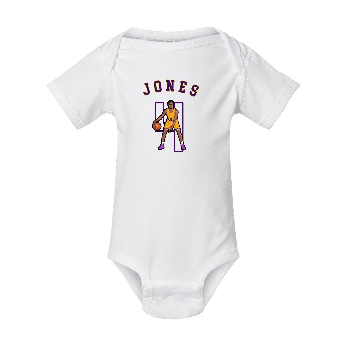 Baby Onesie — Shirsey Arch in White