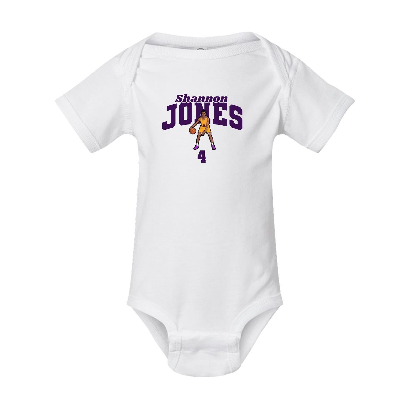 Baby Onesie — Signature Arch in White