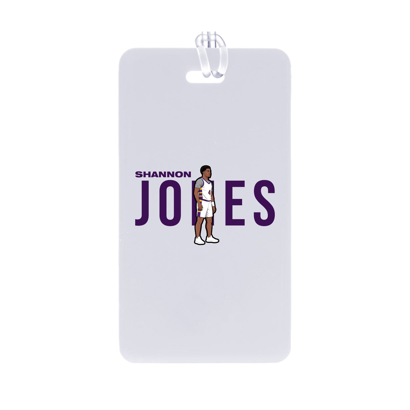 Bag Tag — Player Name in Classic