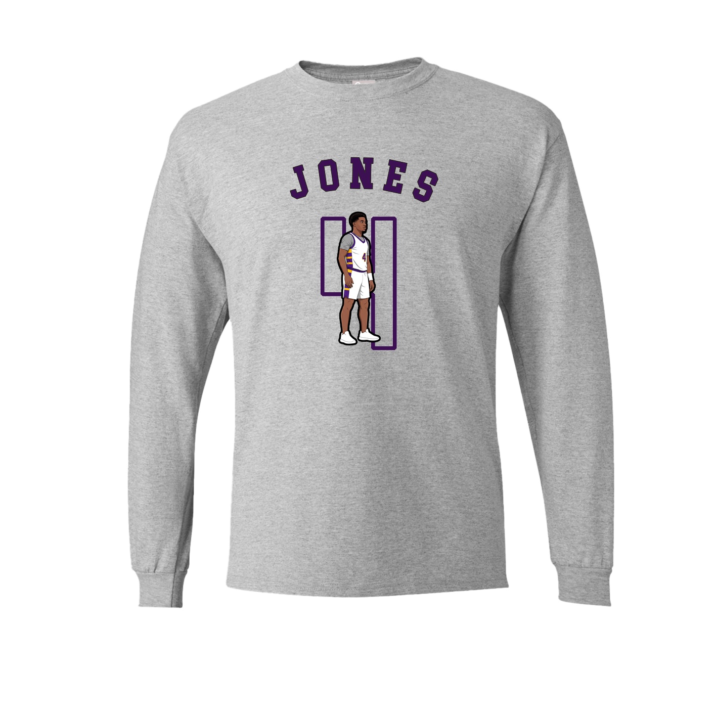 Long Sleeve Tee — Shirsey Arch in Grey