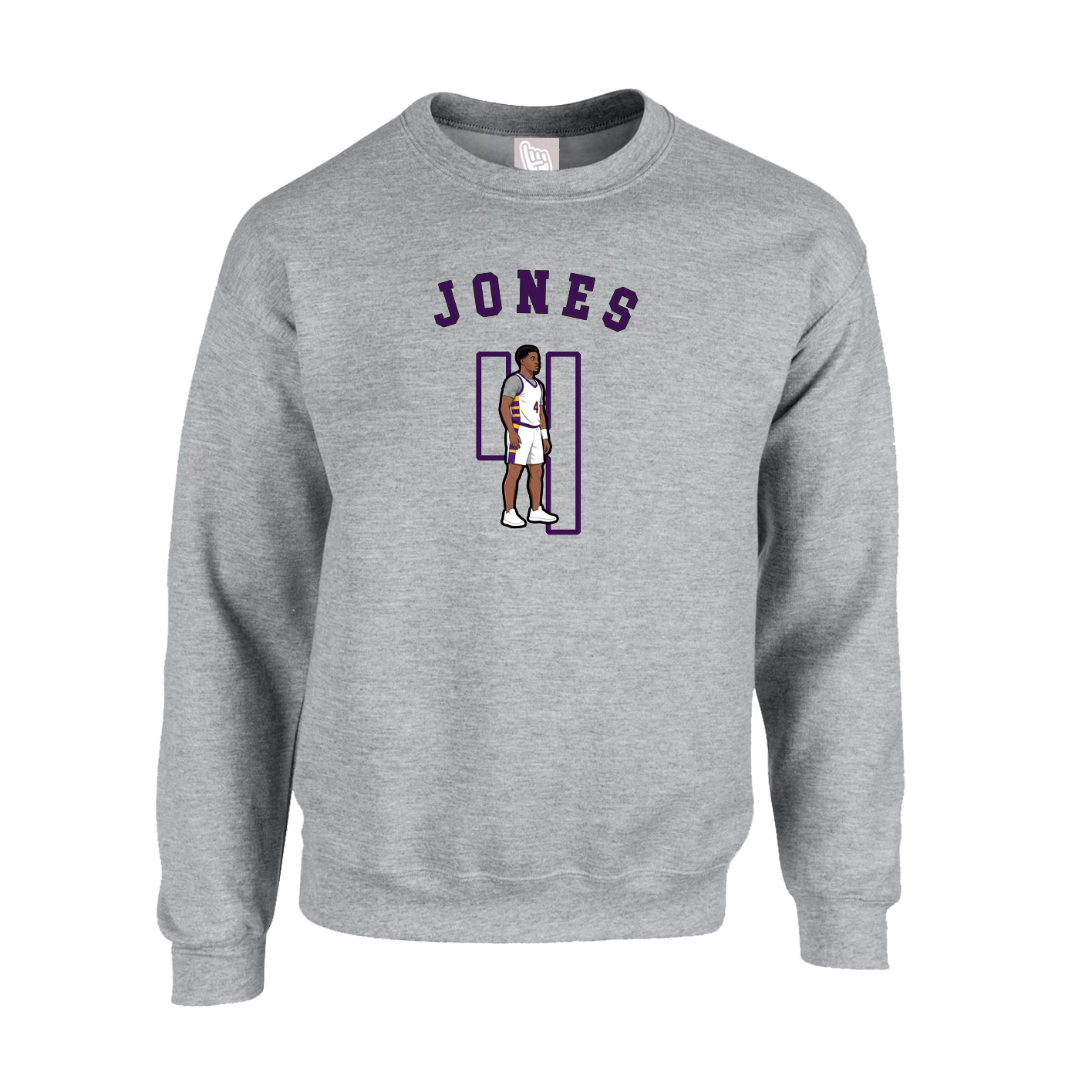 Fleece Crew — Shirsey Arch in Grey