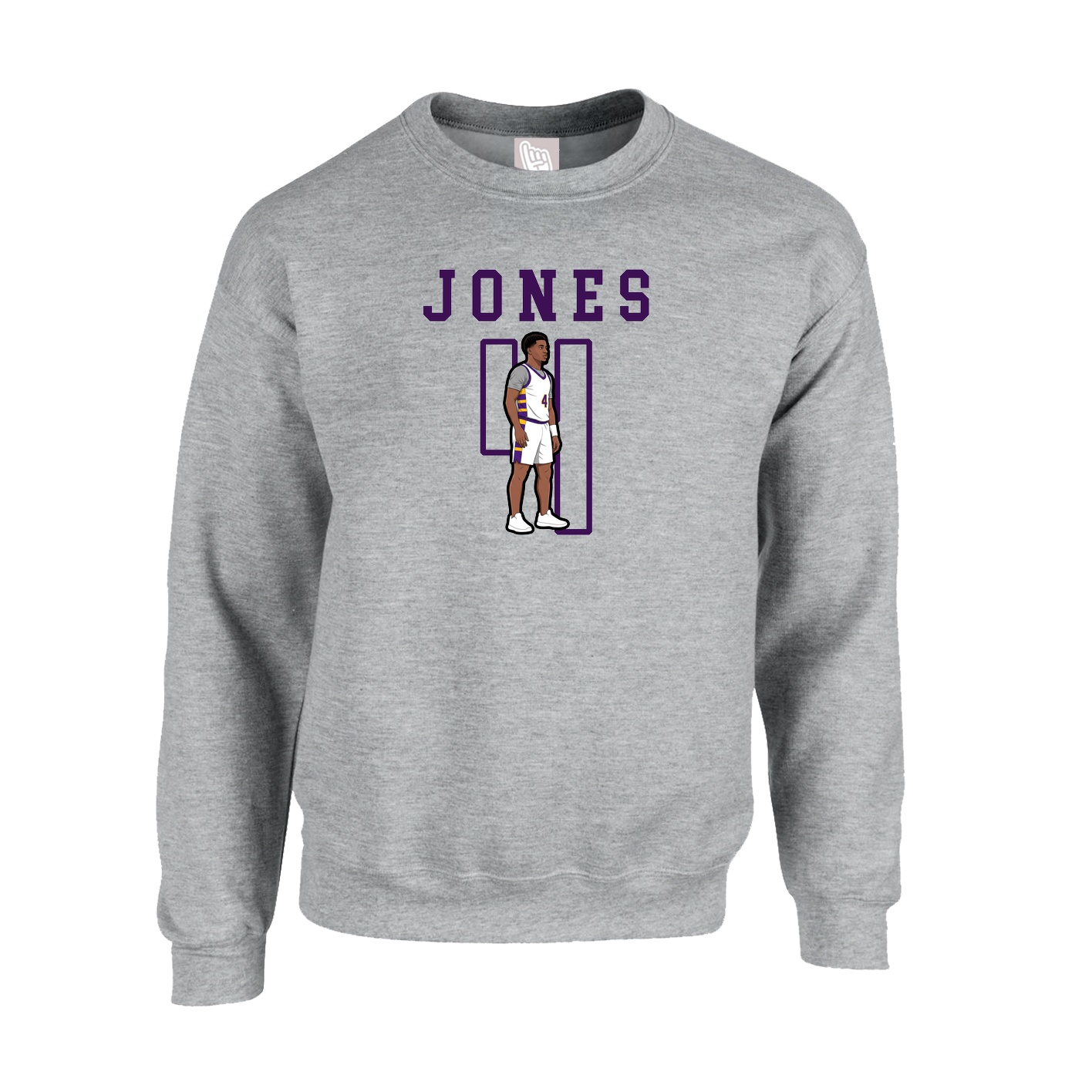 Fleece Crew — Shirsey in Grey