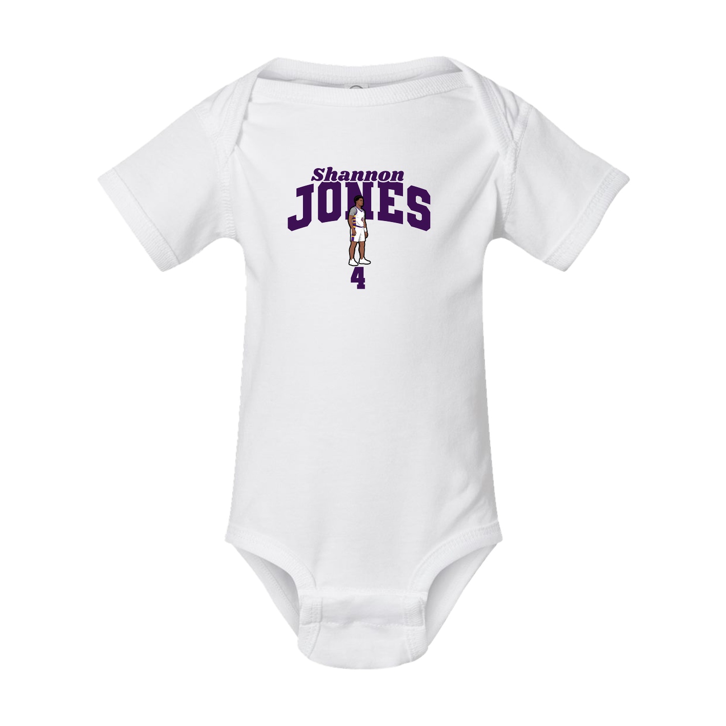 Baby Onesie — Signature Arch in White