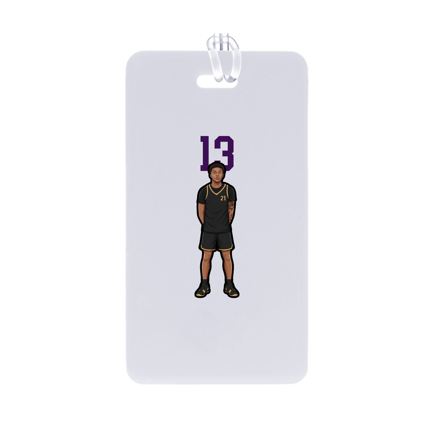 Bag Tag — Number Top in Classic
