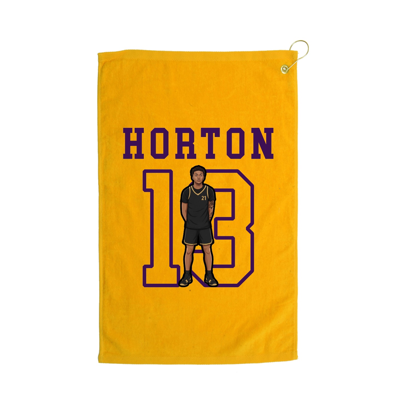 Golf Towel — Shirsey in Gold
