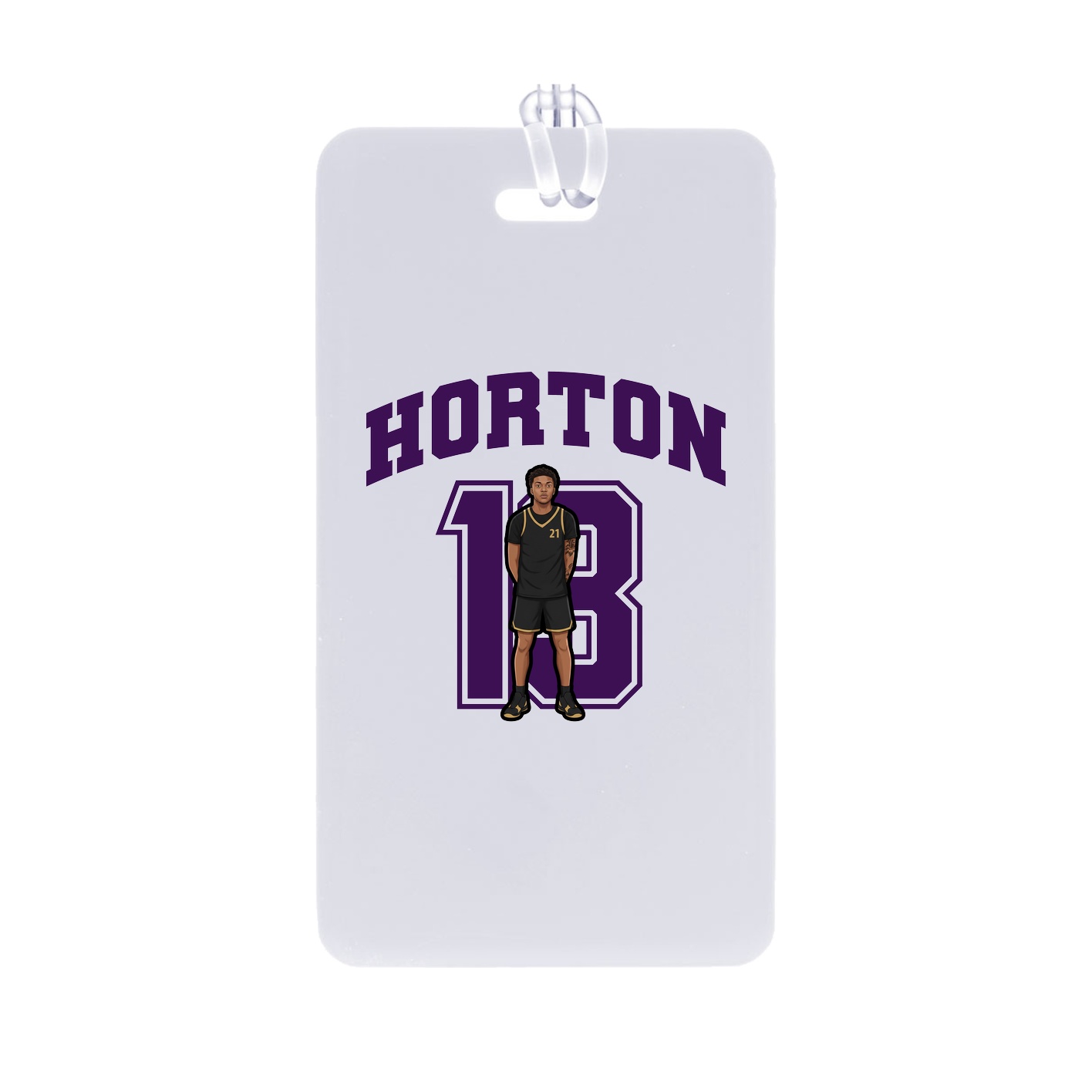 Bag Tag — Number in Classic