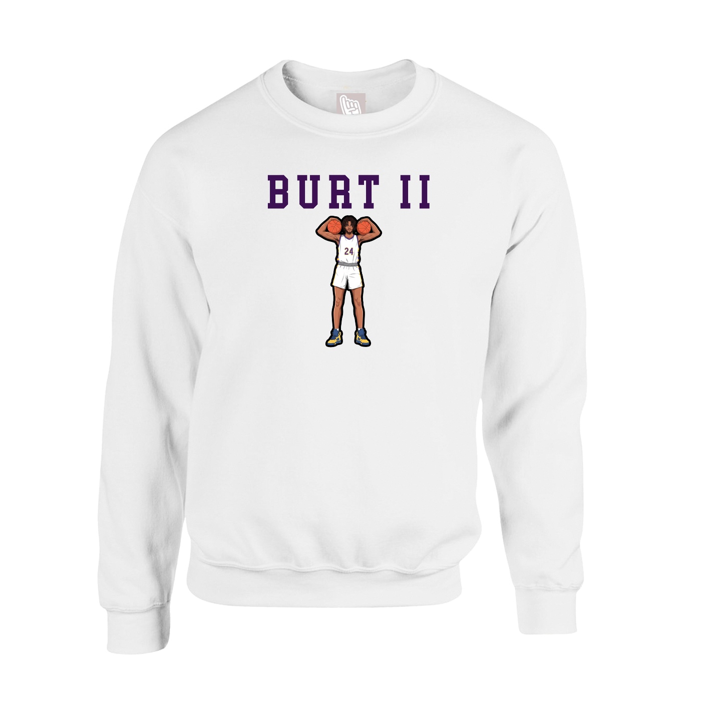 Fleece Crew — Shirsey in White