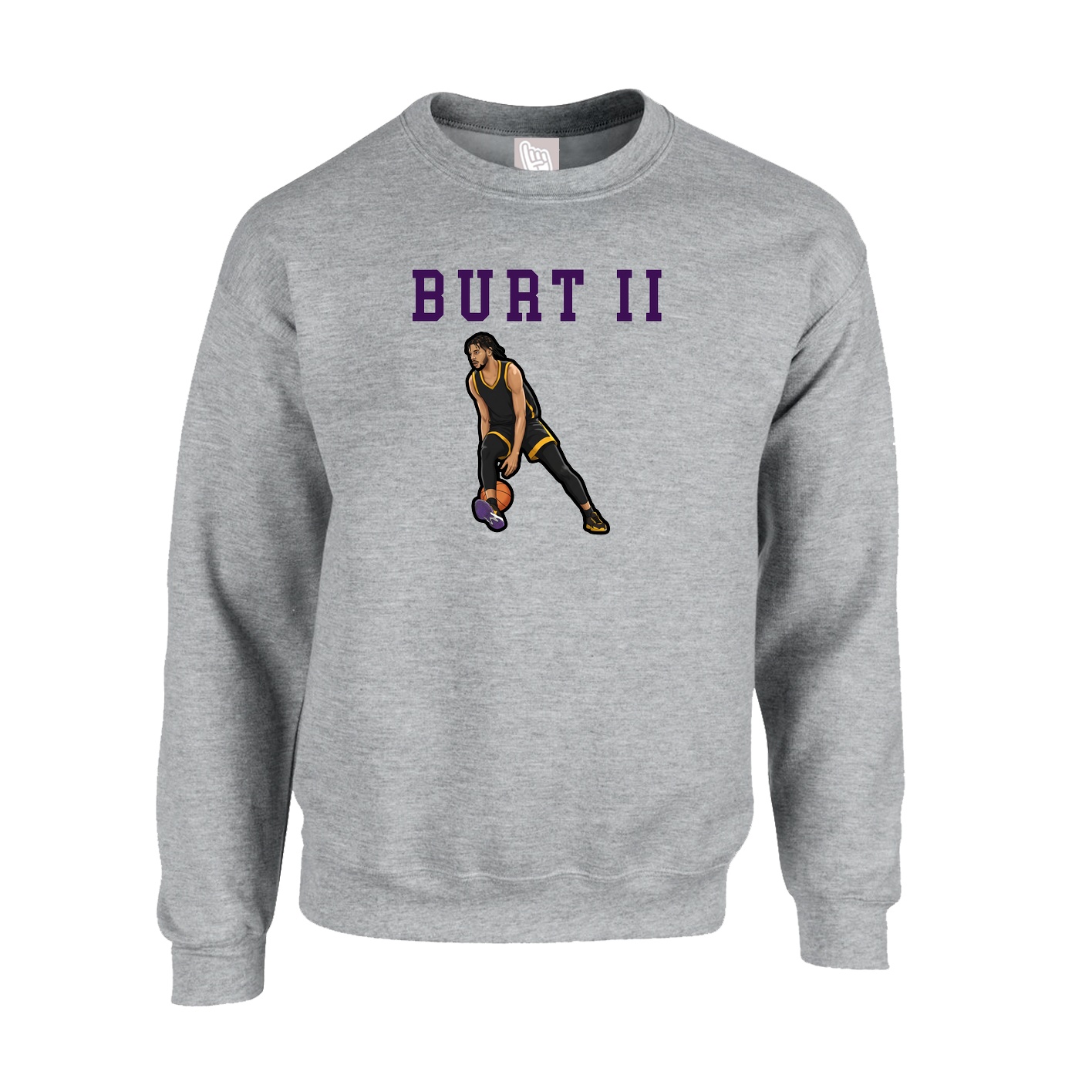 Fleece Crew — Shirsey in Grey