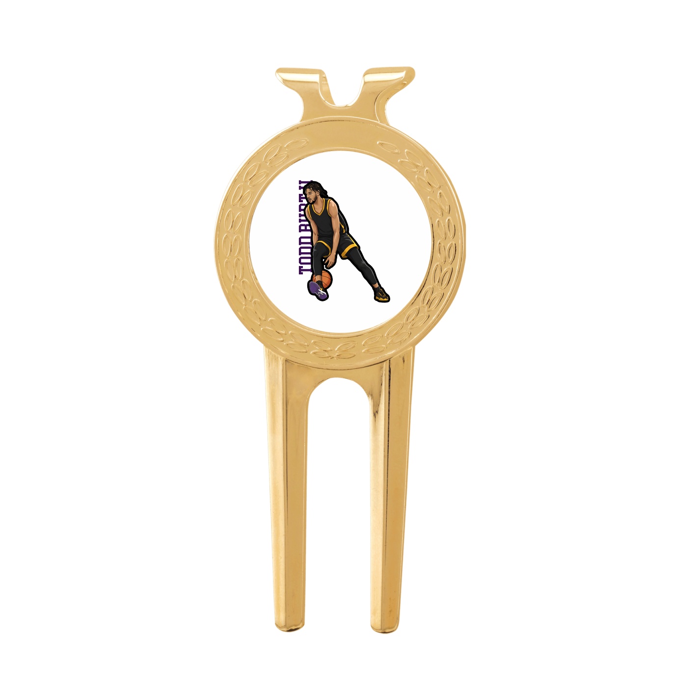 Divot Tool with Ball Marker — Name Vertical in Classic