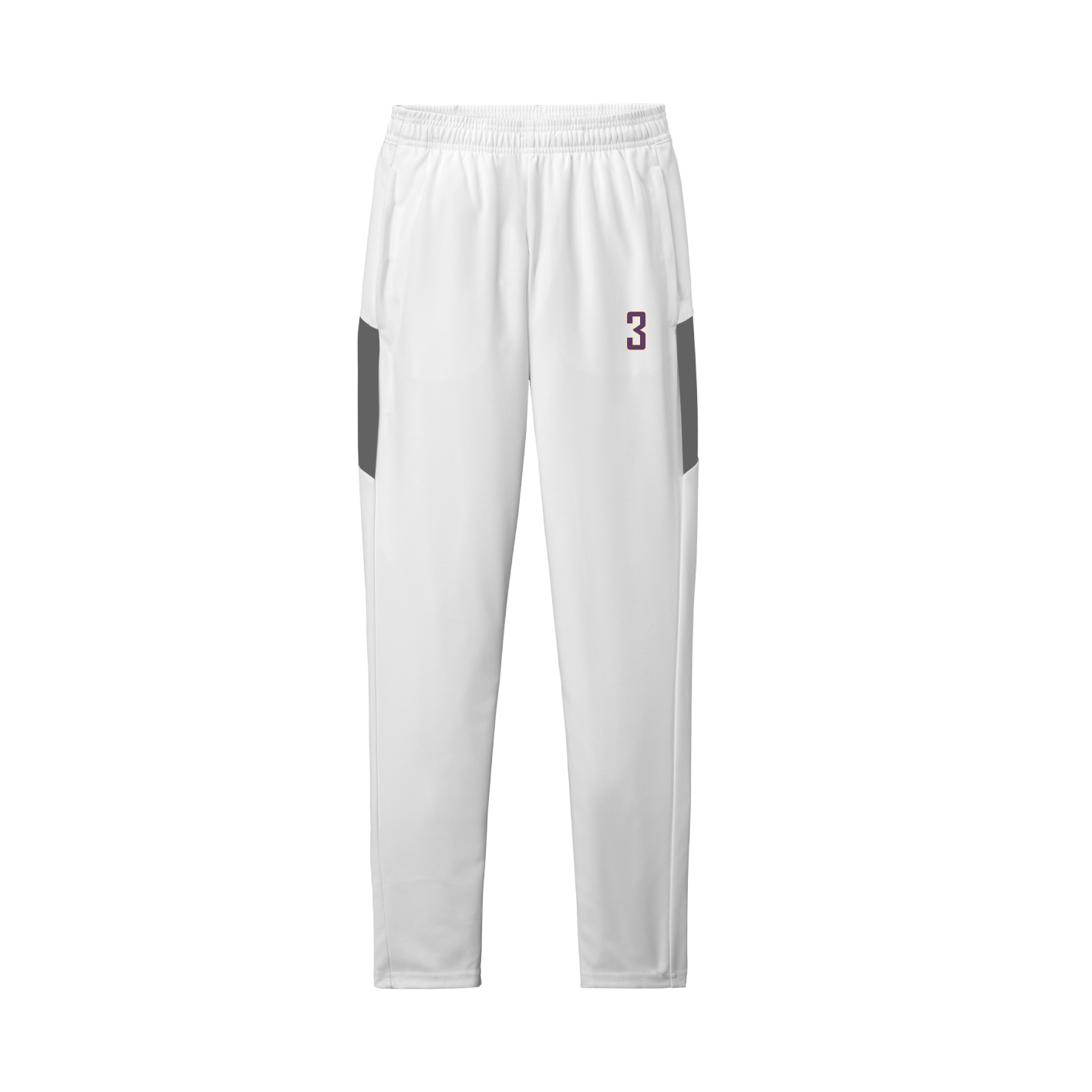 Team Travel Pant — Front Shirsy in White/Grey