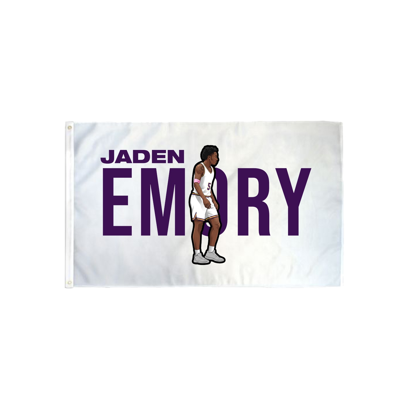 3x5 Flag — Player Name in Classic