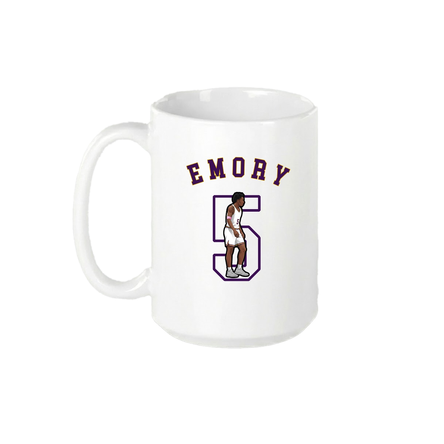 15oz Coffee Mug — Shirsey Arch in White