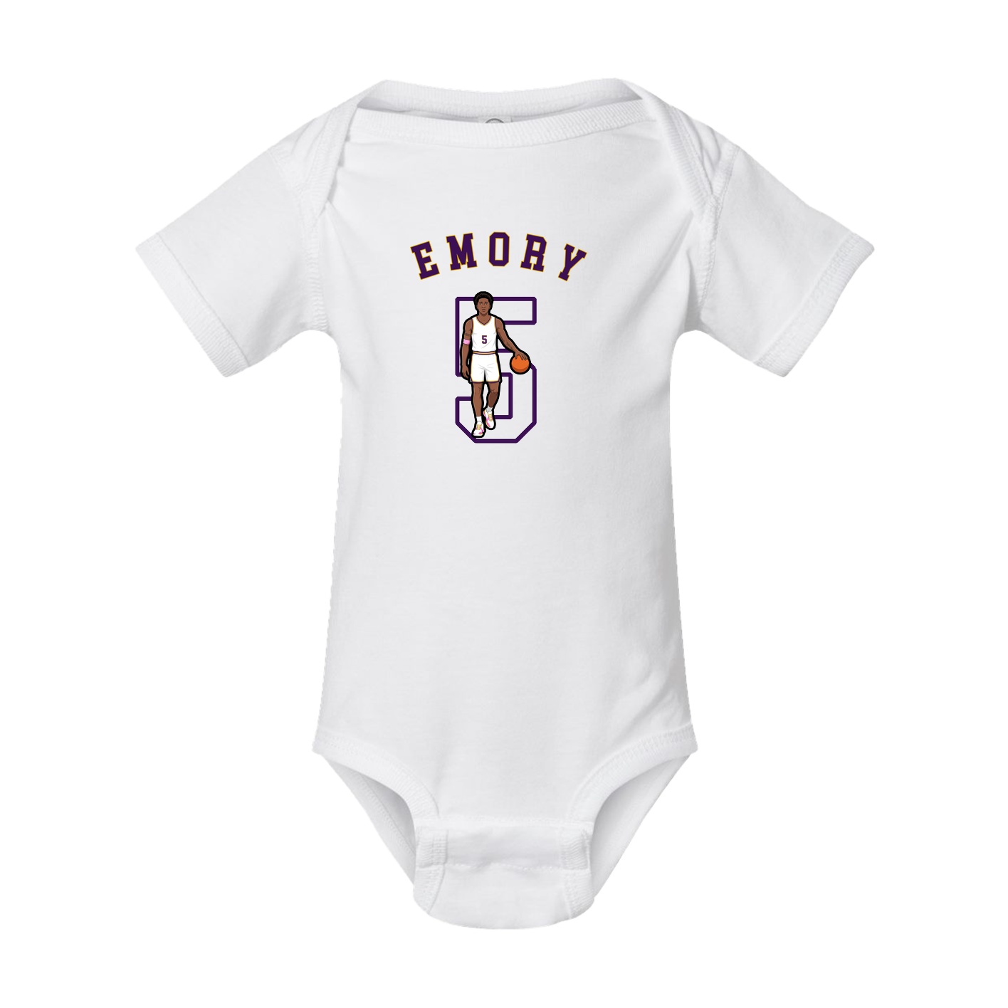 Baby Onesie — Shirsey Arch in White