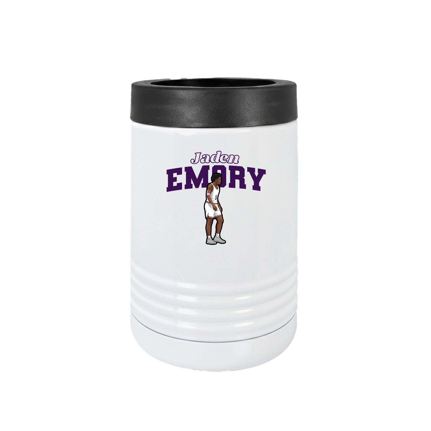 Beverage Holder — Name Arch in White