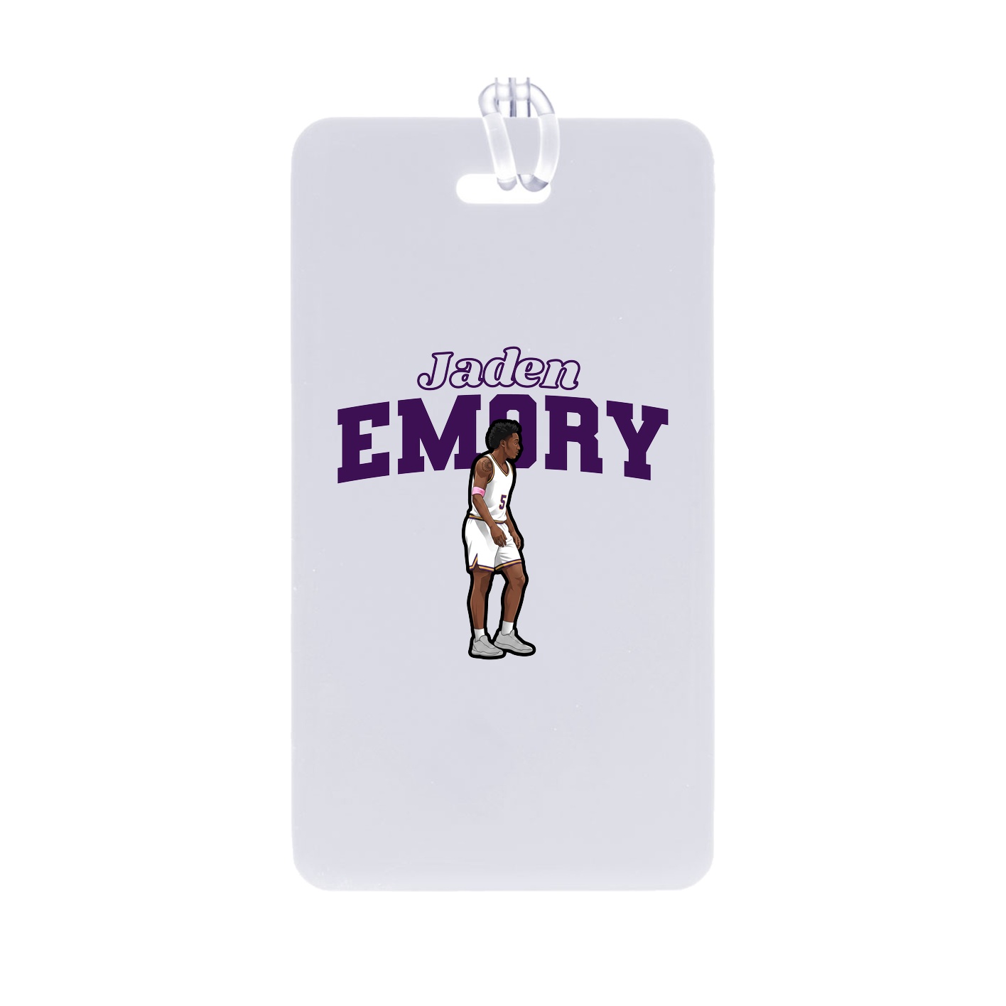Bag Tag — Name Arch in Classic