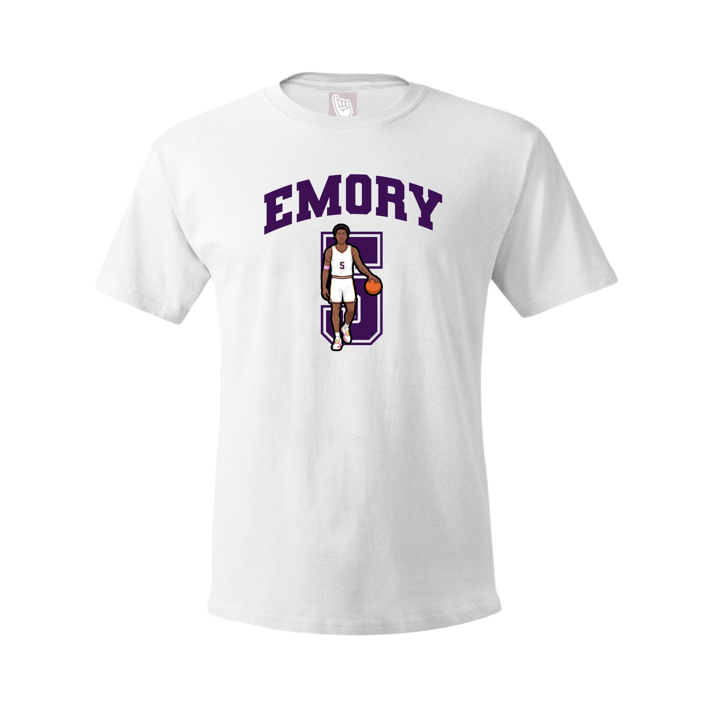 Tee — Number in White