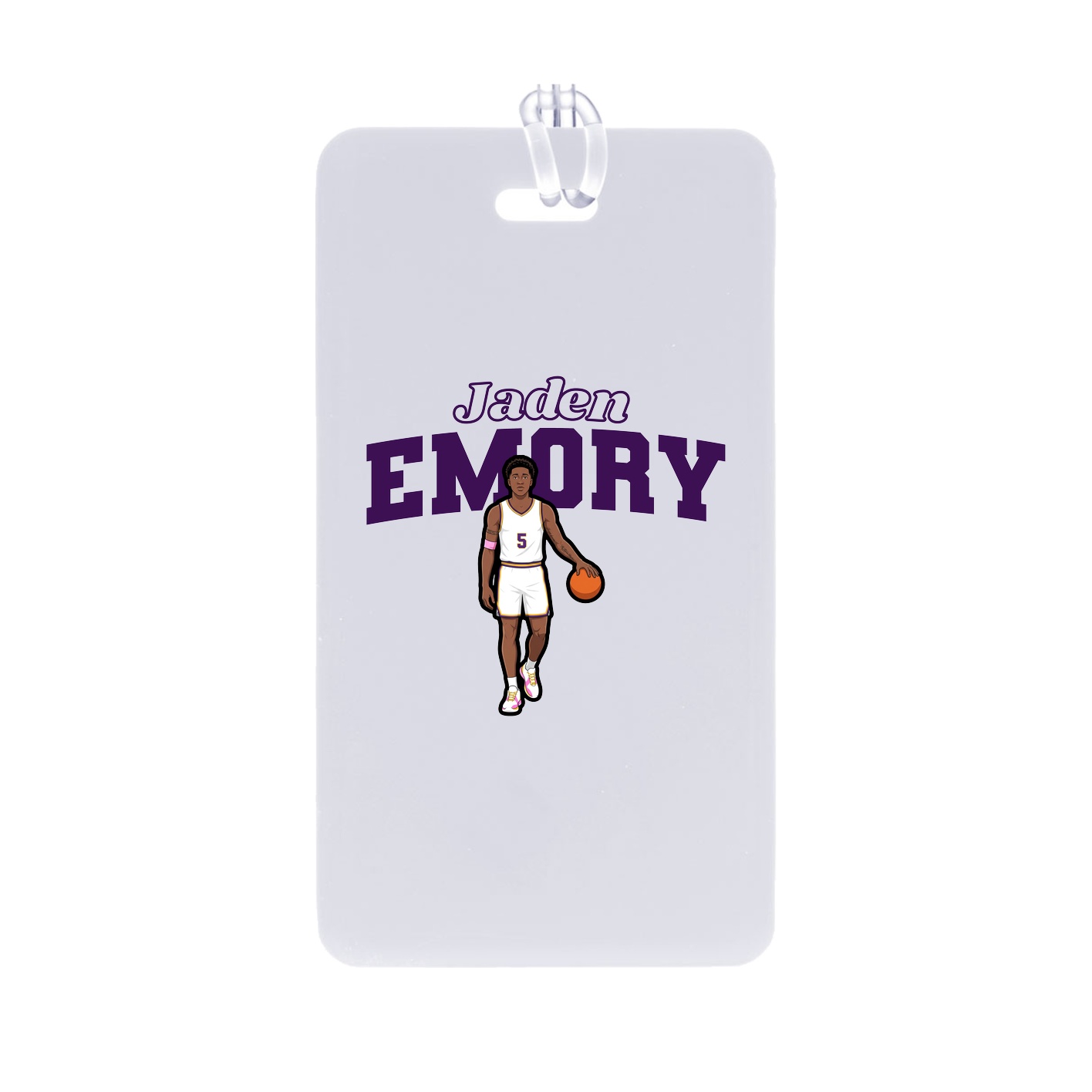Bag Tag — Name Arch in Classic