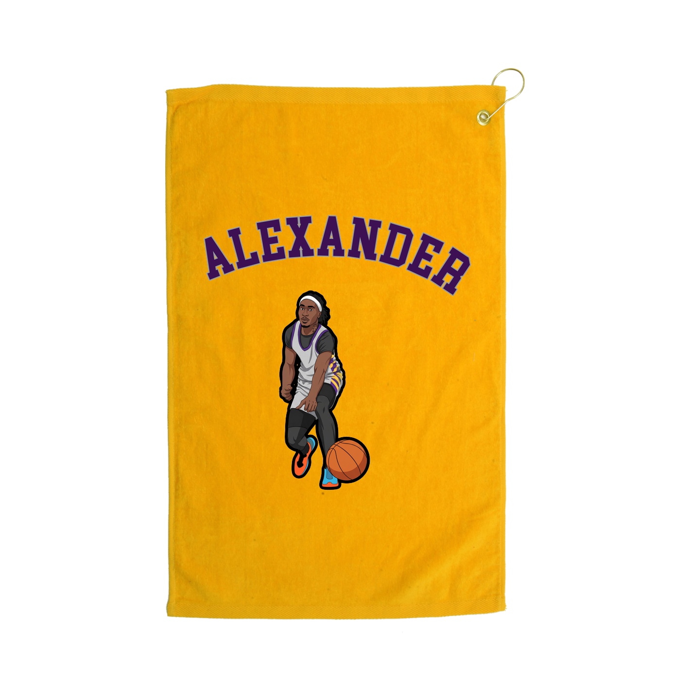 Golf Towel — Shirsey Arch in Gold