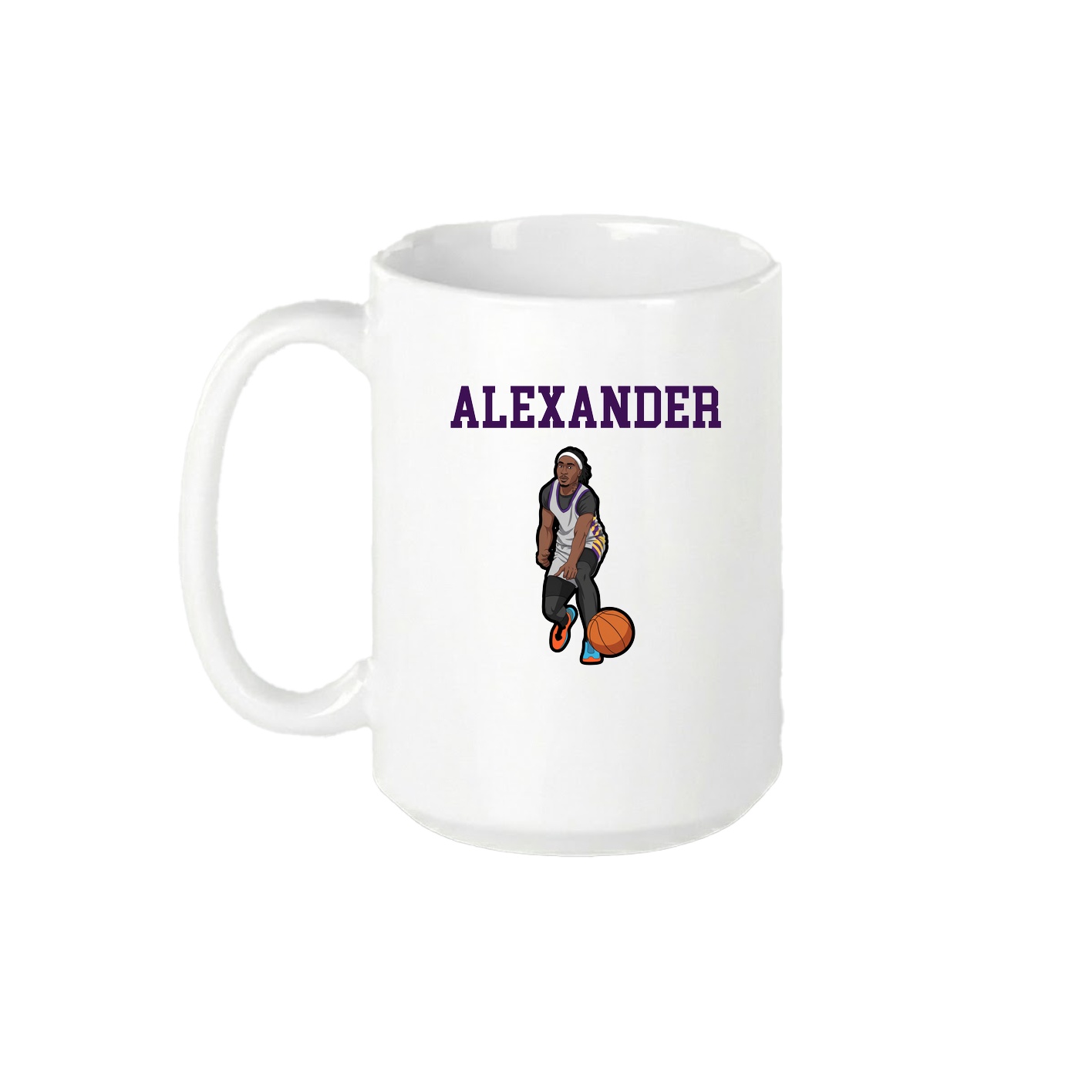 15oz Coffee Mug — Shirsey in White