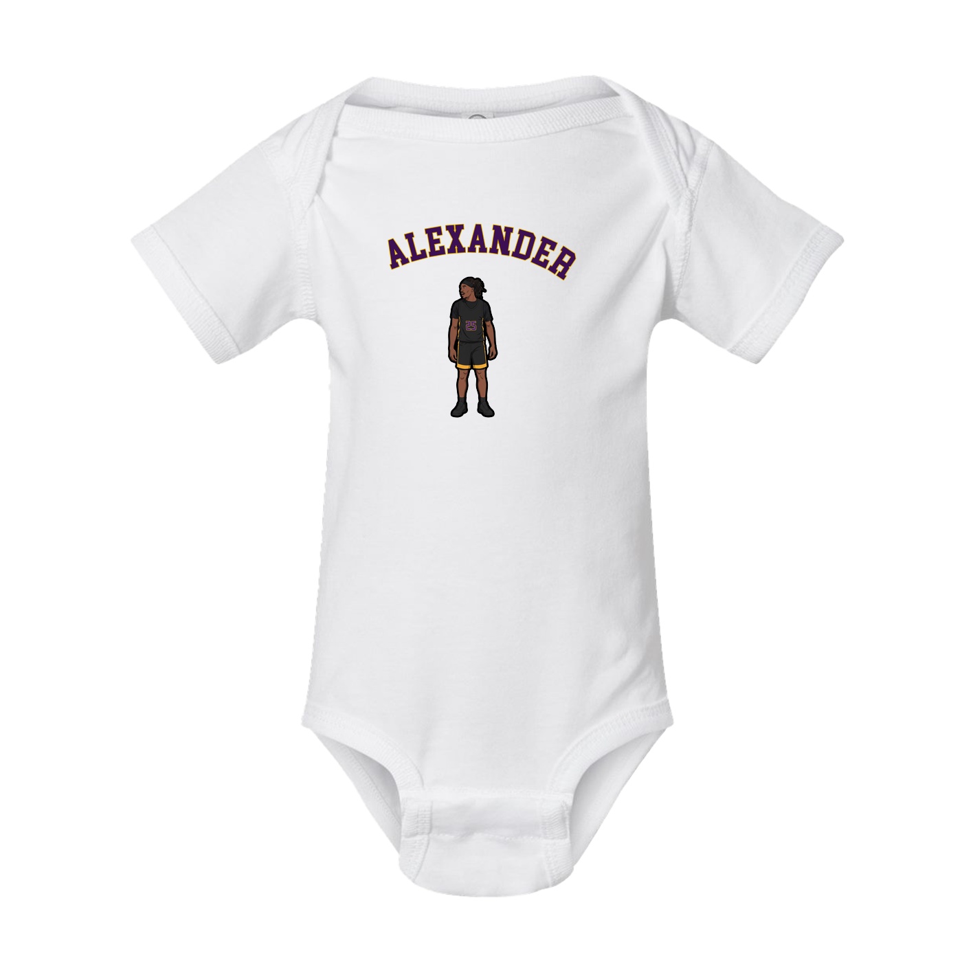 Baby Onesie — Shirsey Arch in White