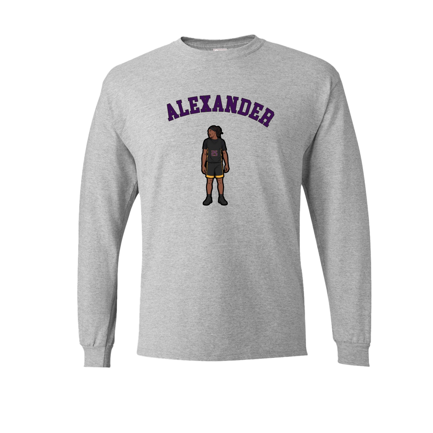 Long Sleeve Tee — Shirsey Arch in Grey