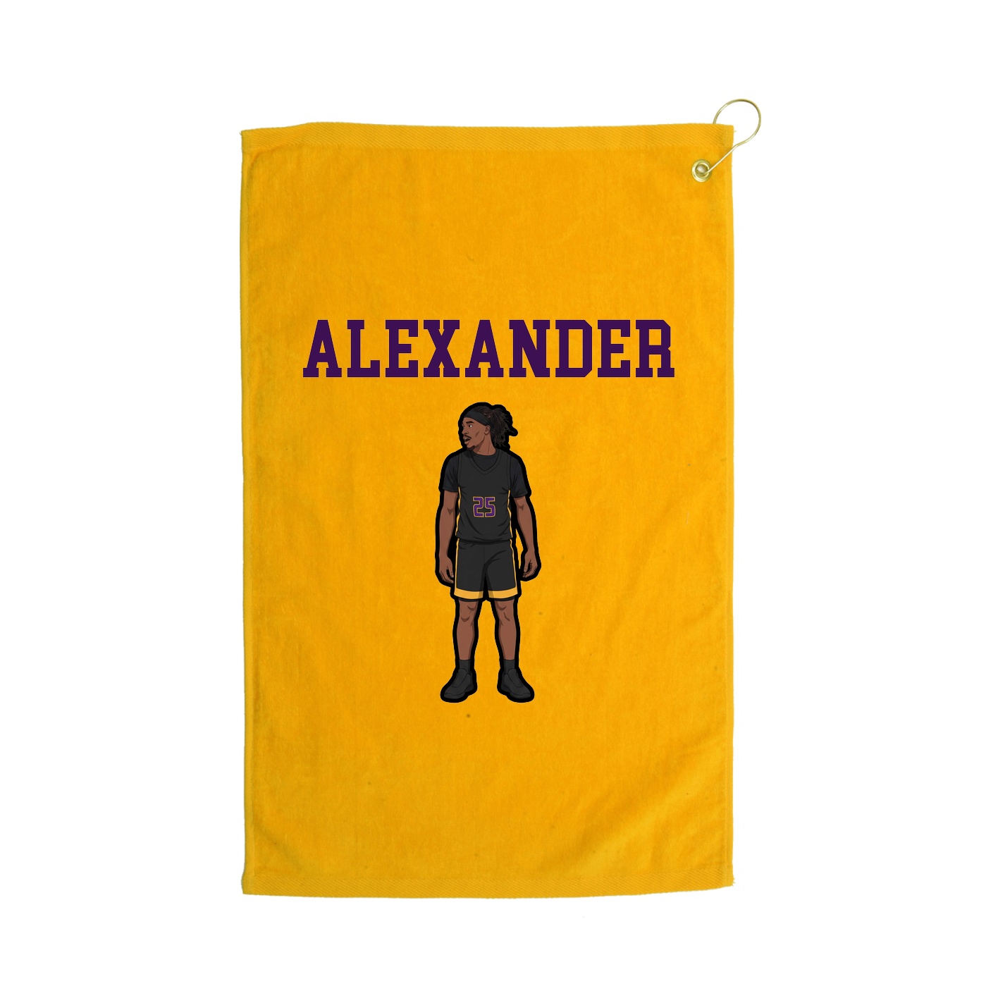 Golf Towel — Shirsey in Gold