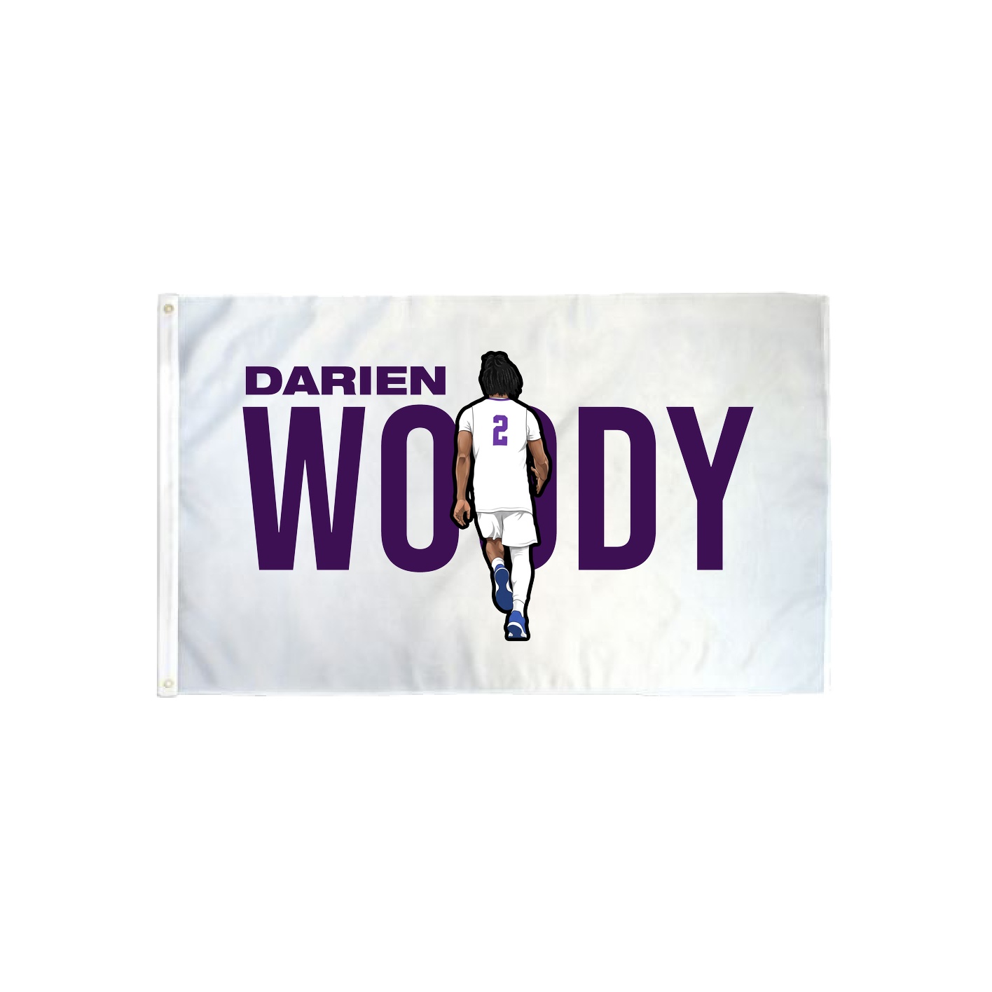 3x5 Flag — Player Name in Classic