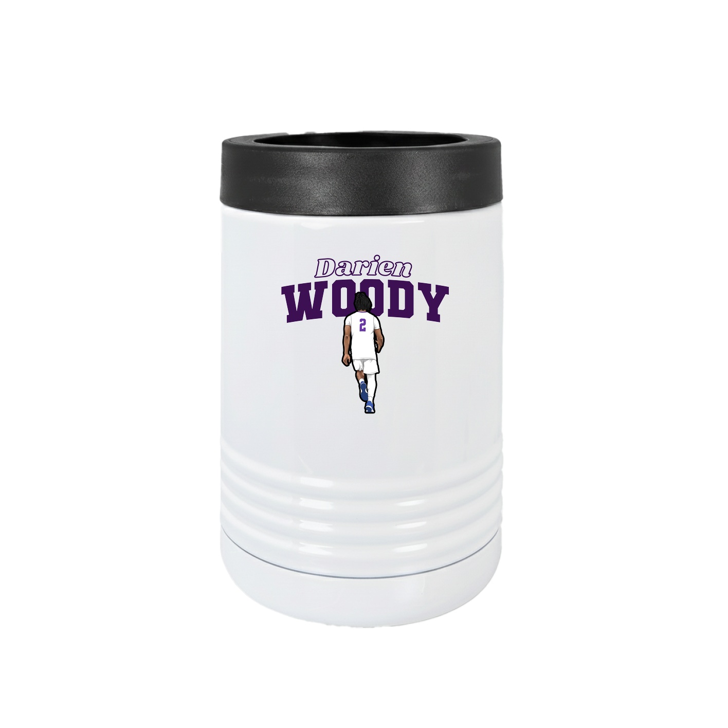 Beverage Holder — Name Arch in White
