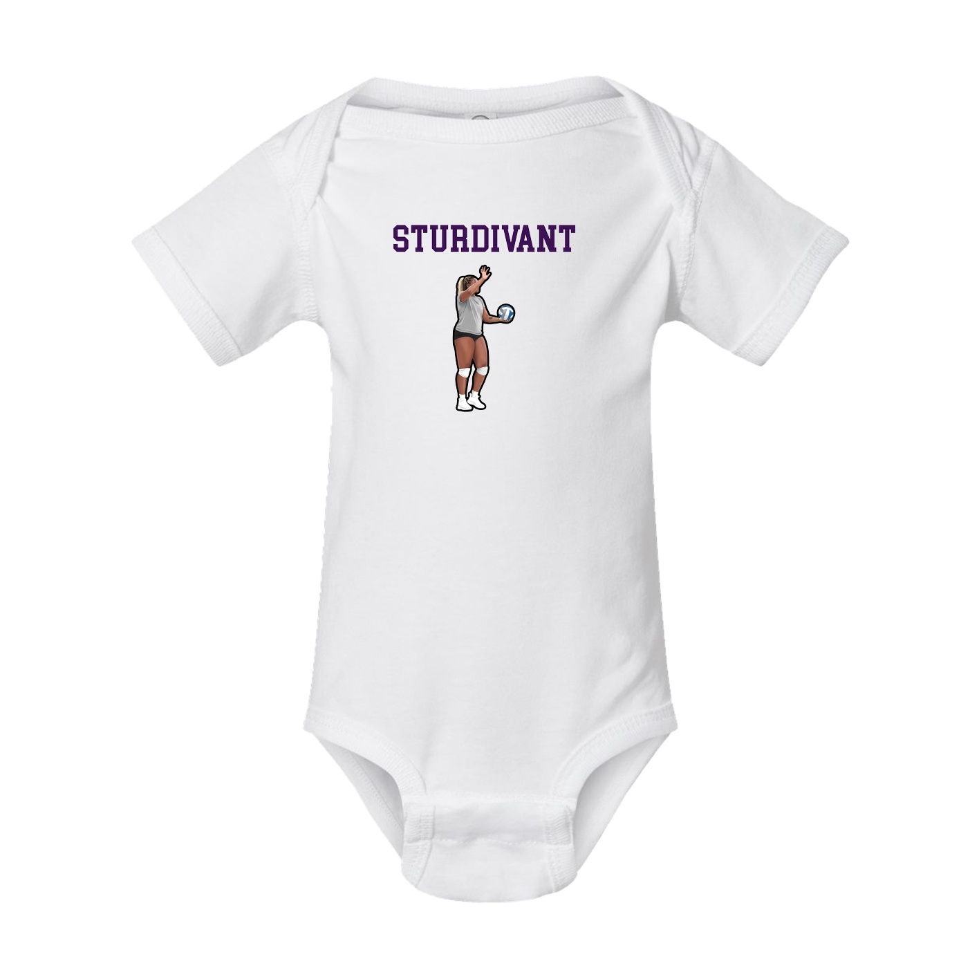 Baby Onesie — Shirsey in White