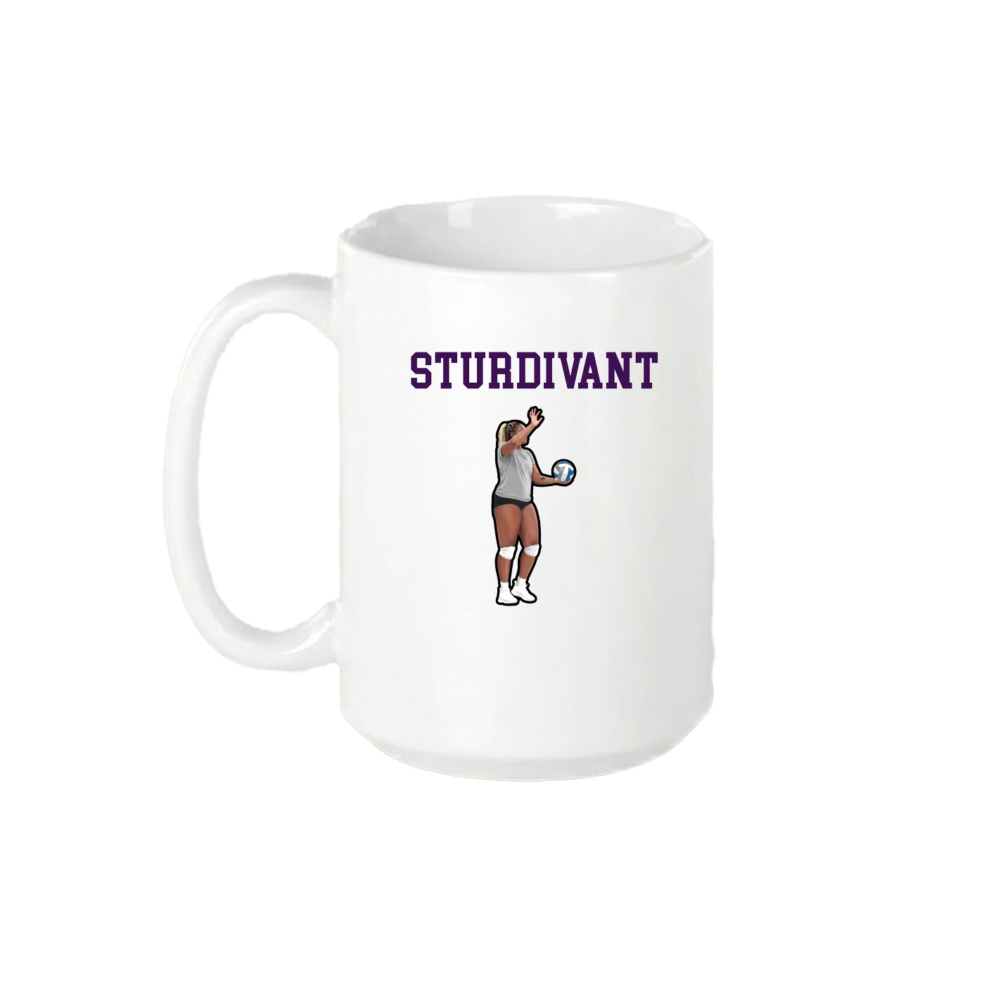 15oz Coffee Mug — Shirsey in White