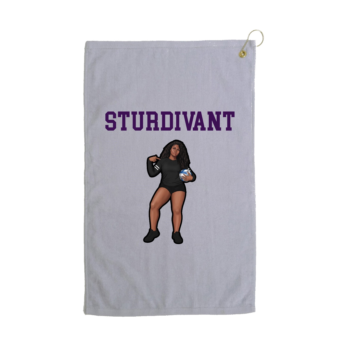 Golf Towel — Shirsey in Grey