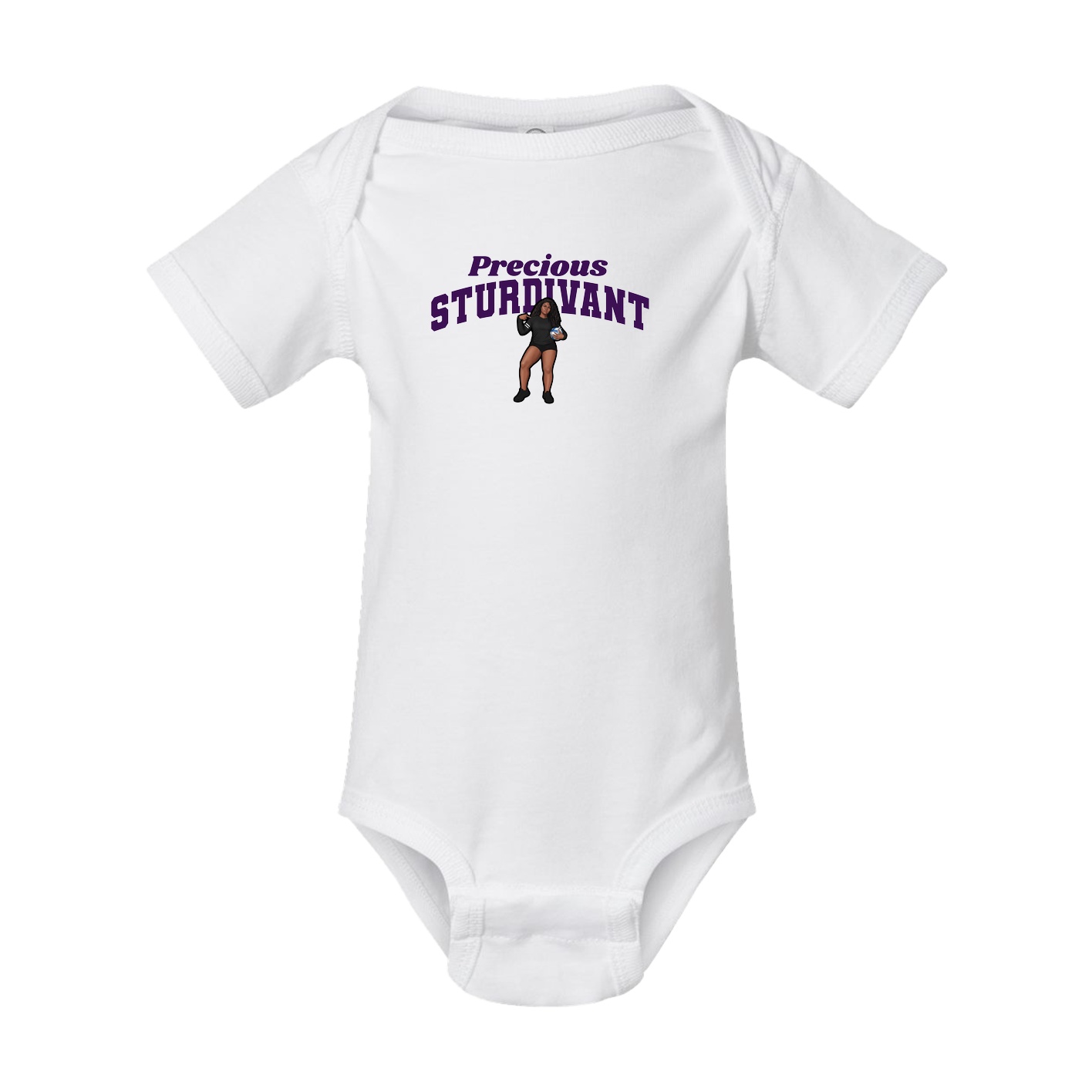 Baby Onesie — Signature Arch in White