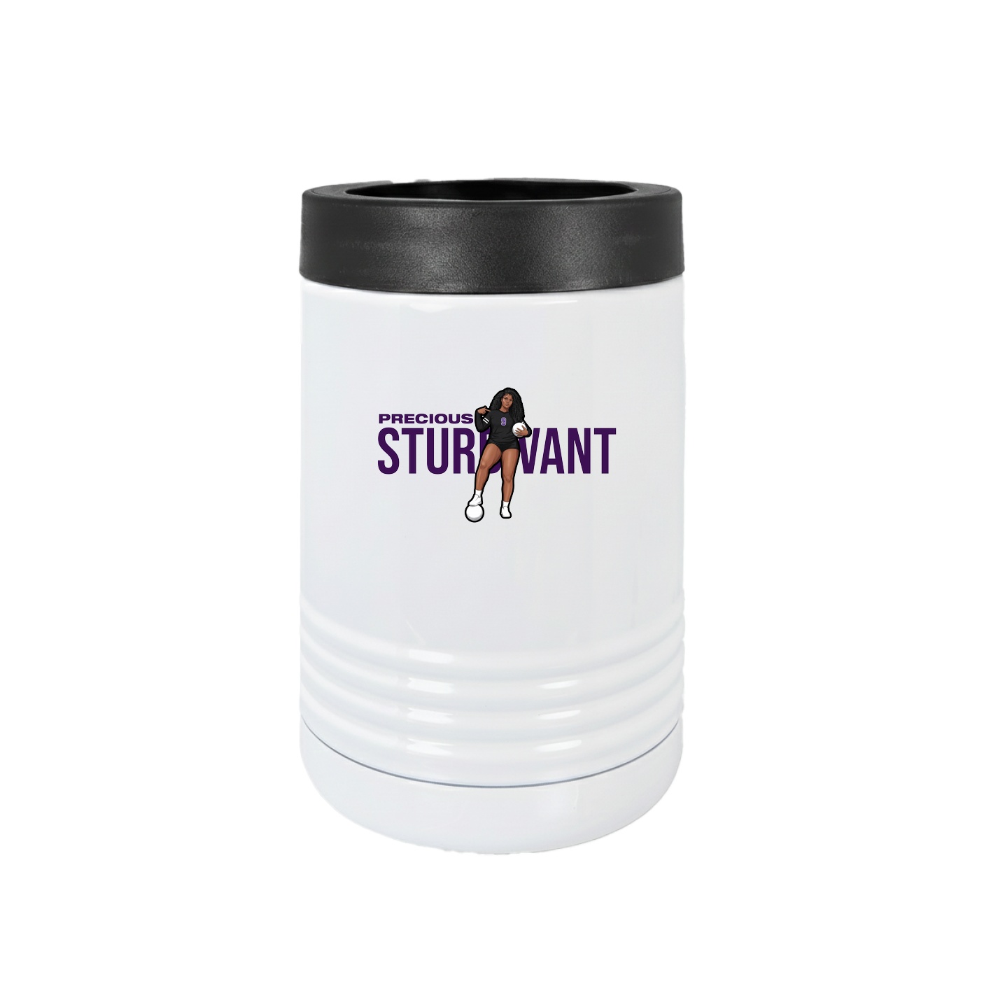 Beverage Holder — Player Name in White