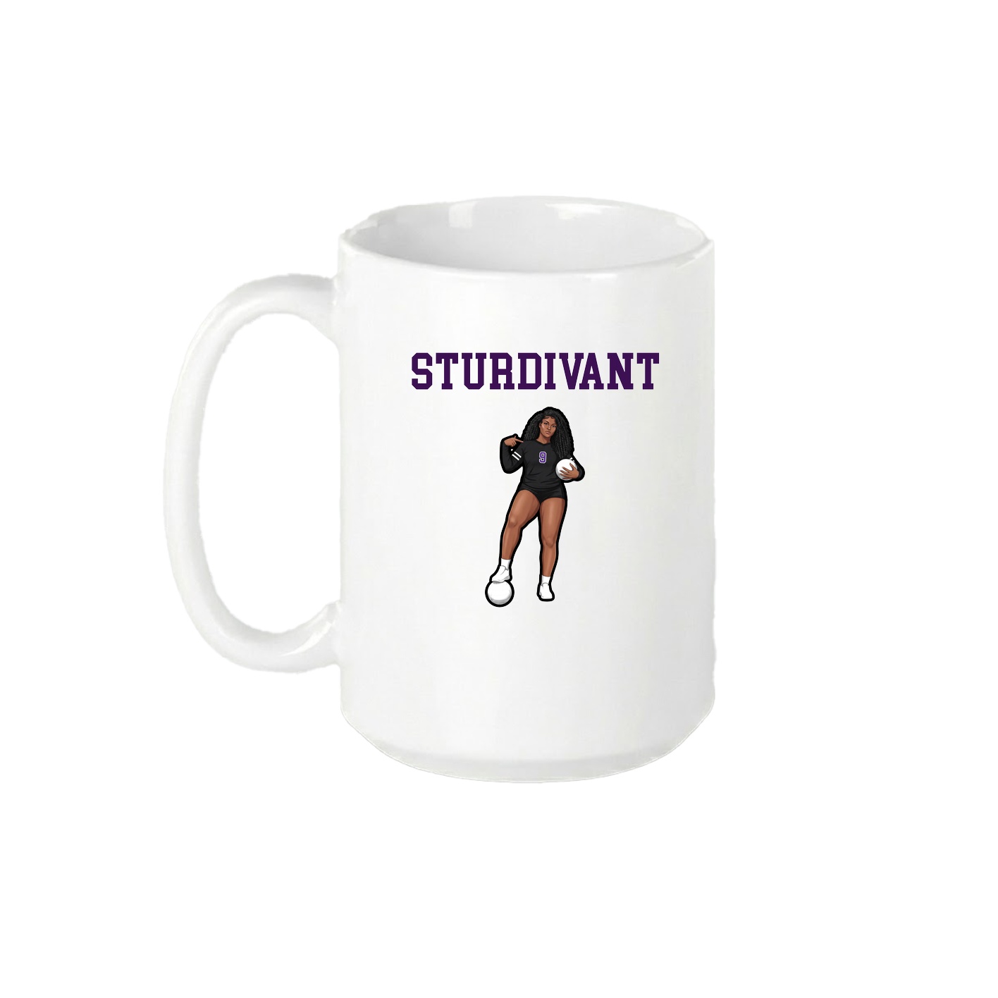15oz Coffee Mug — Shirsey in White