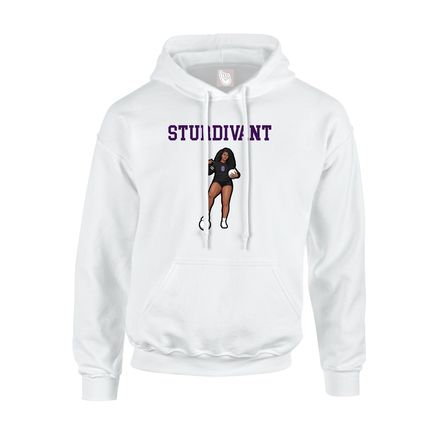 Youth Hoodie — Shirsey in White
