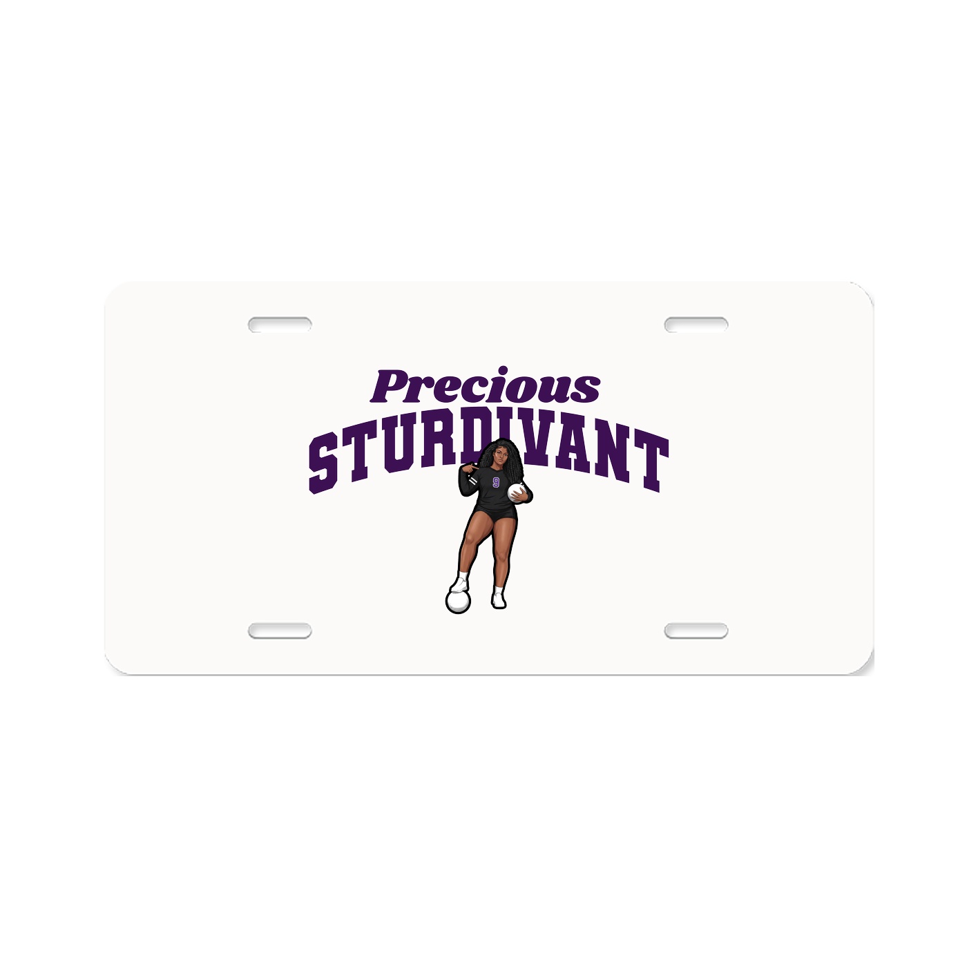 License Plate — Signature Arch in Classic