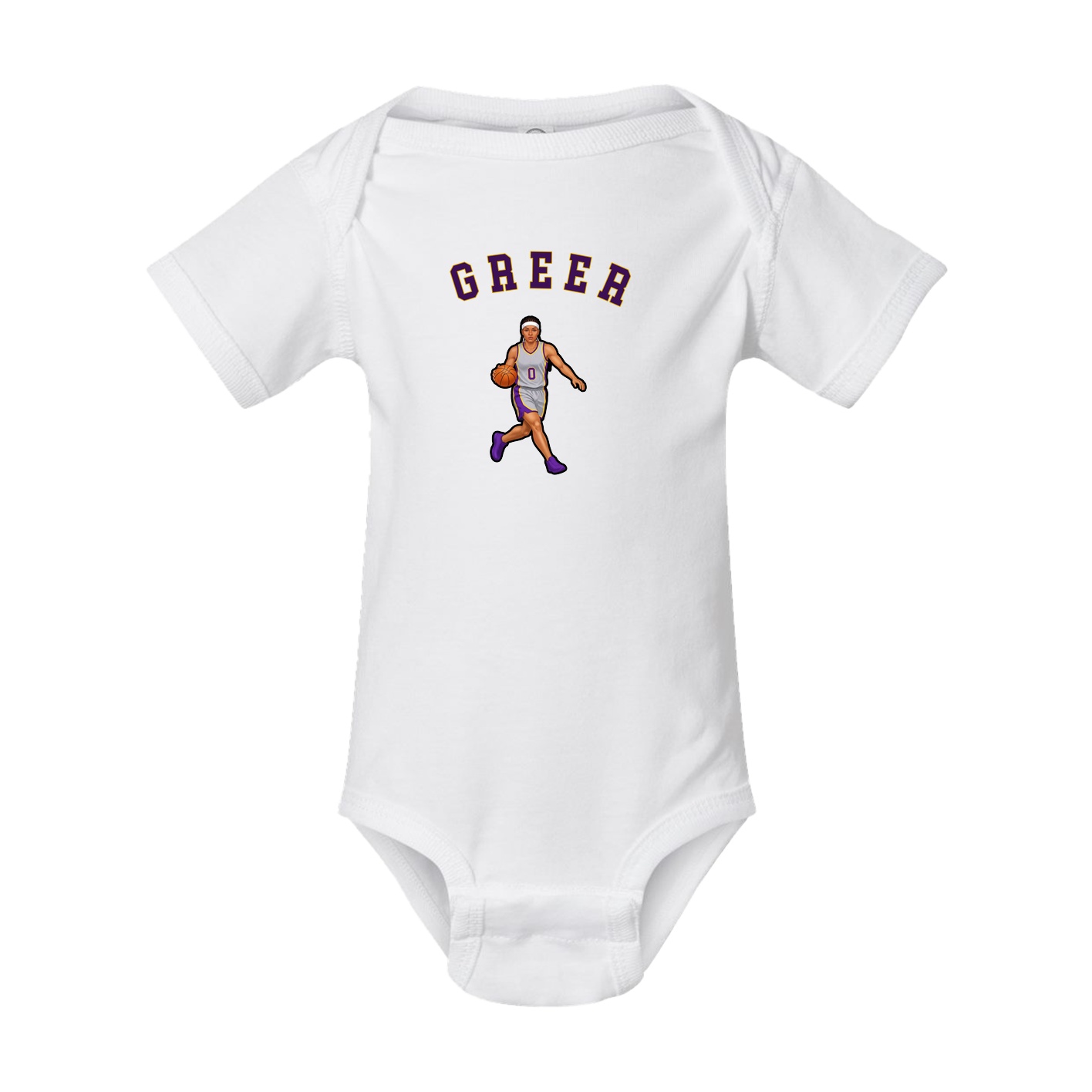 Baby Onesie — Shirsey Arch in White