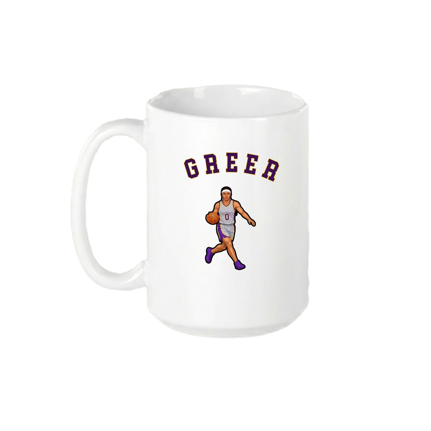 15oz Coffee Mug — Shirsey Arch in White