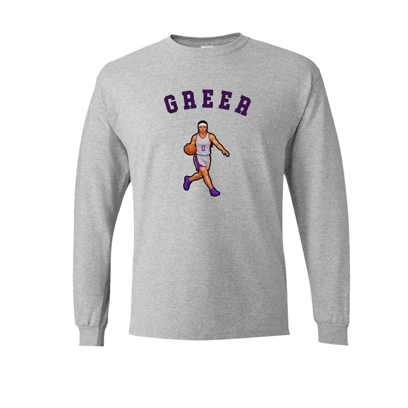 Long Sleeve Tee — Shirsey Arch in Grey