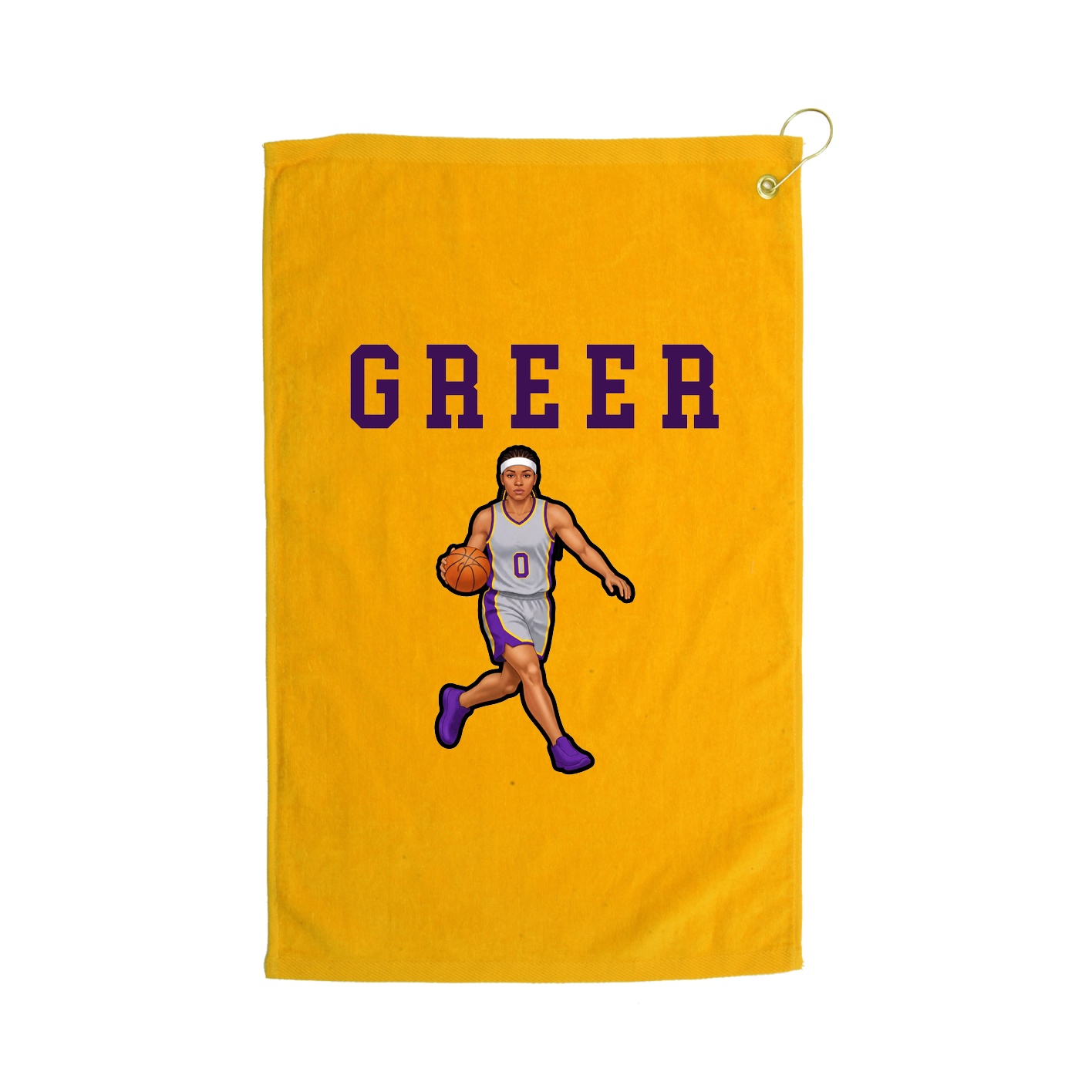 Golf Towel — Shirsey in Gold