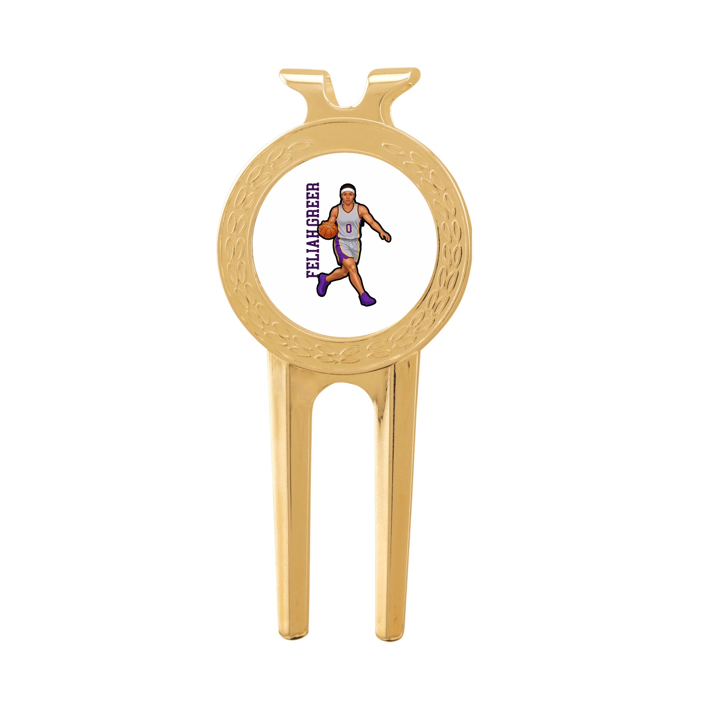 Divot Tool with Ball Marker — Name Vertical in Classic