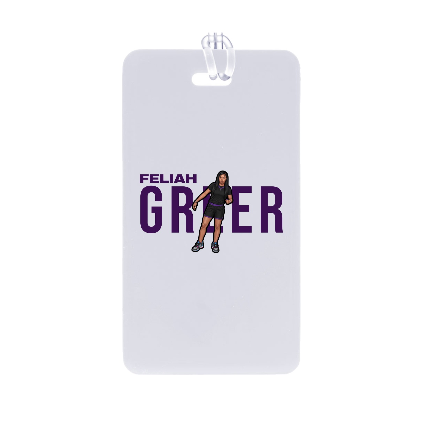 Bag Tag — Player Name in Classic