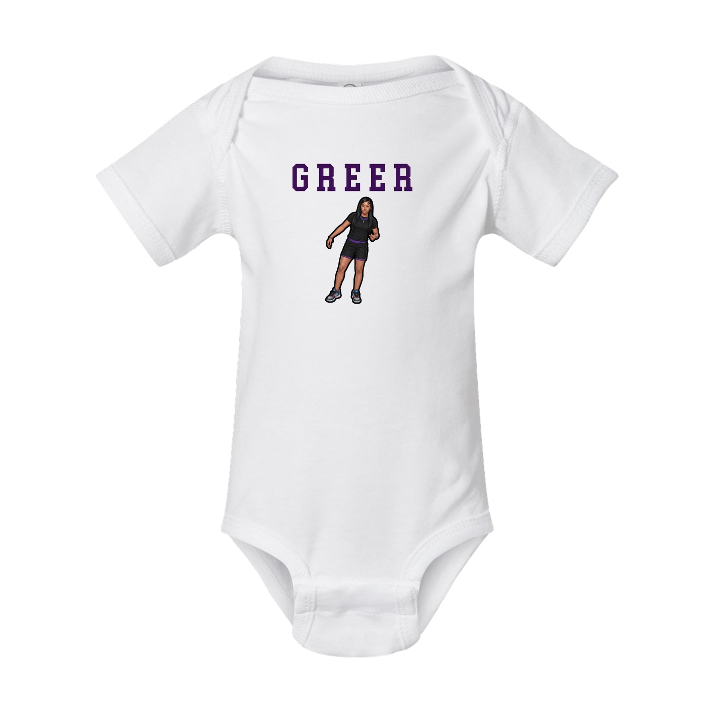 Baby Onesie — Shirsey in White