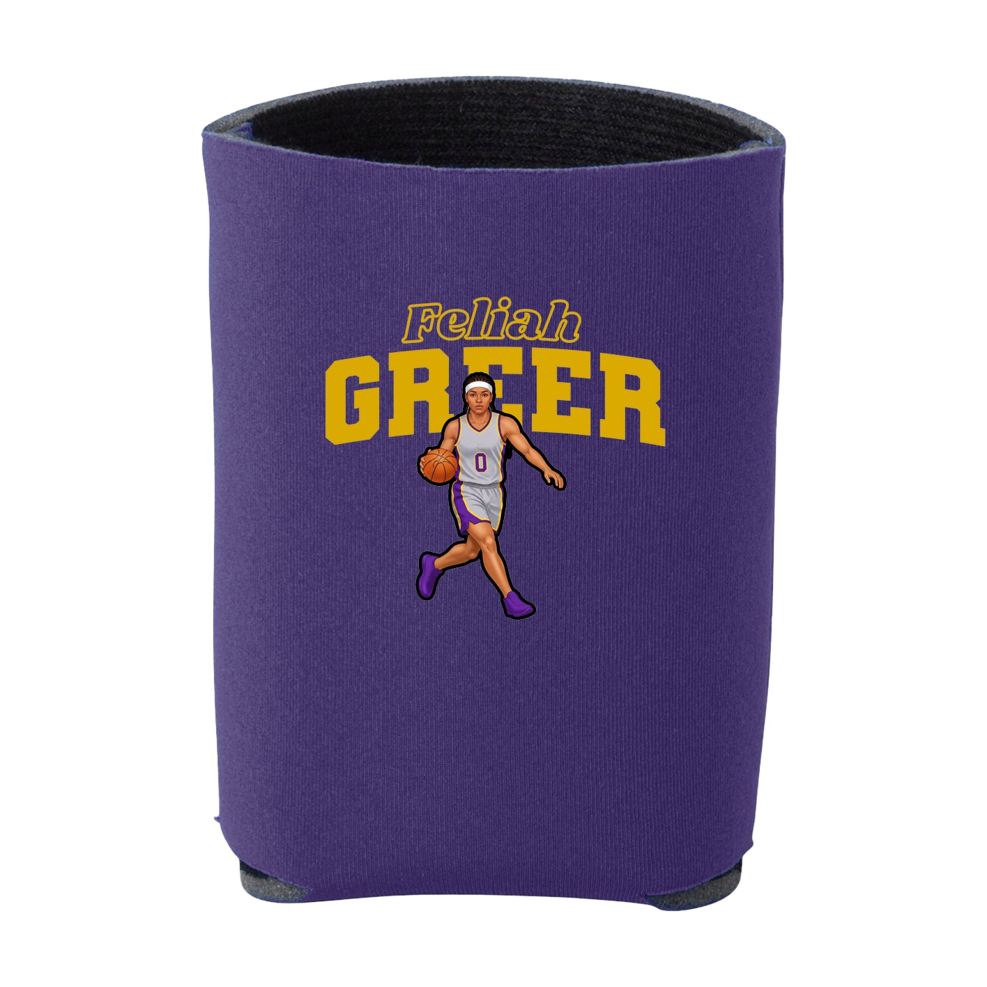 Can Holder — Name Arch in Purple