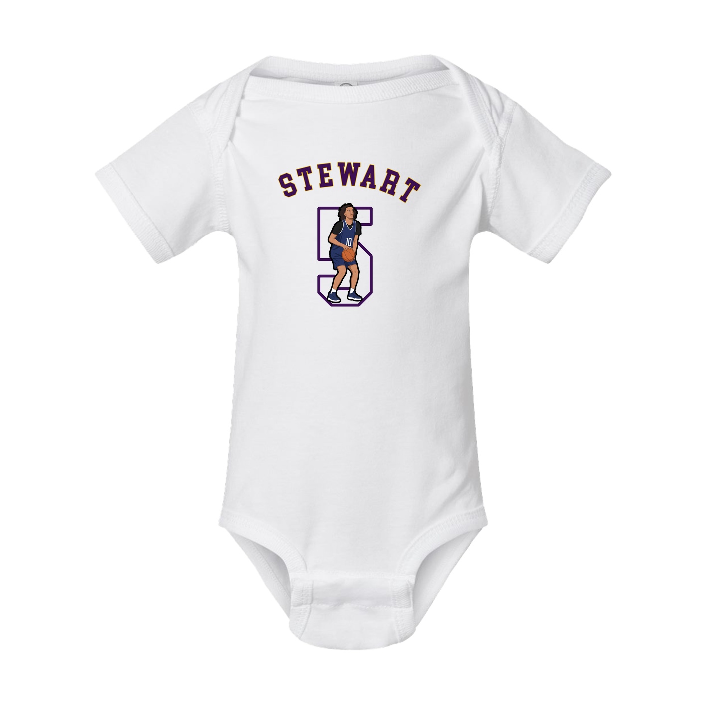 Baby Onesie — Shirsey Arch in White