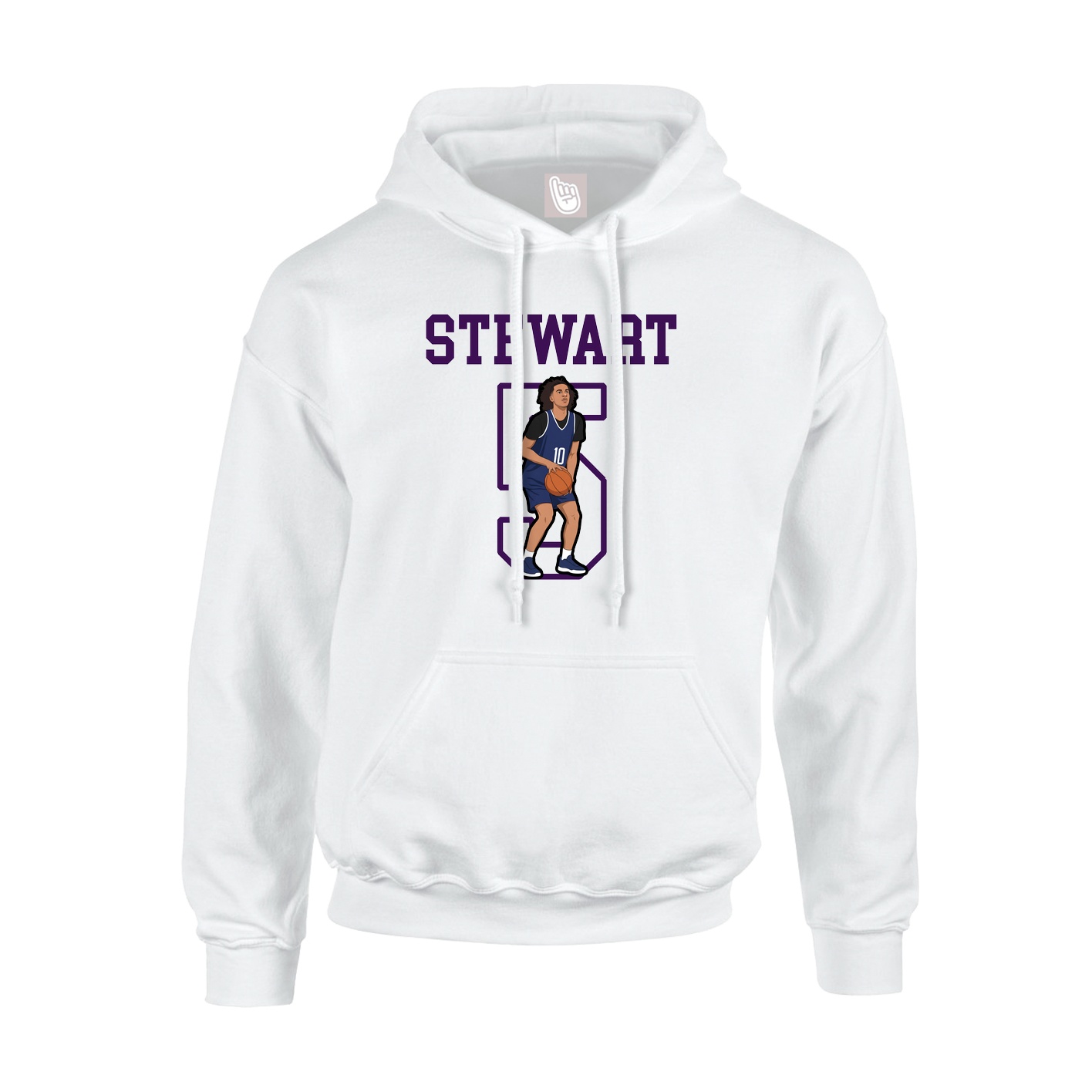 Youth Hoodie — Shirsey in White