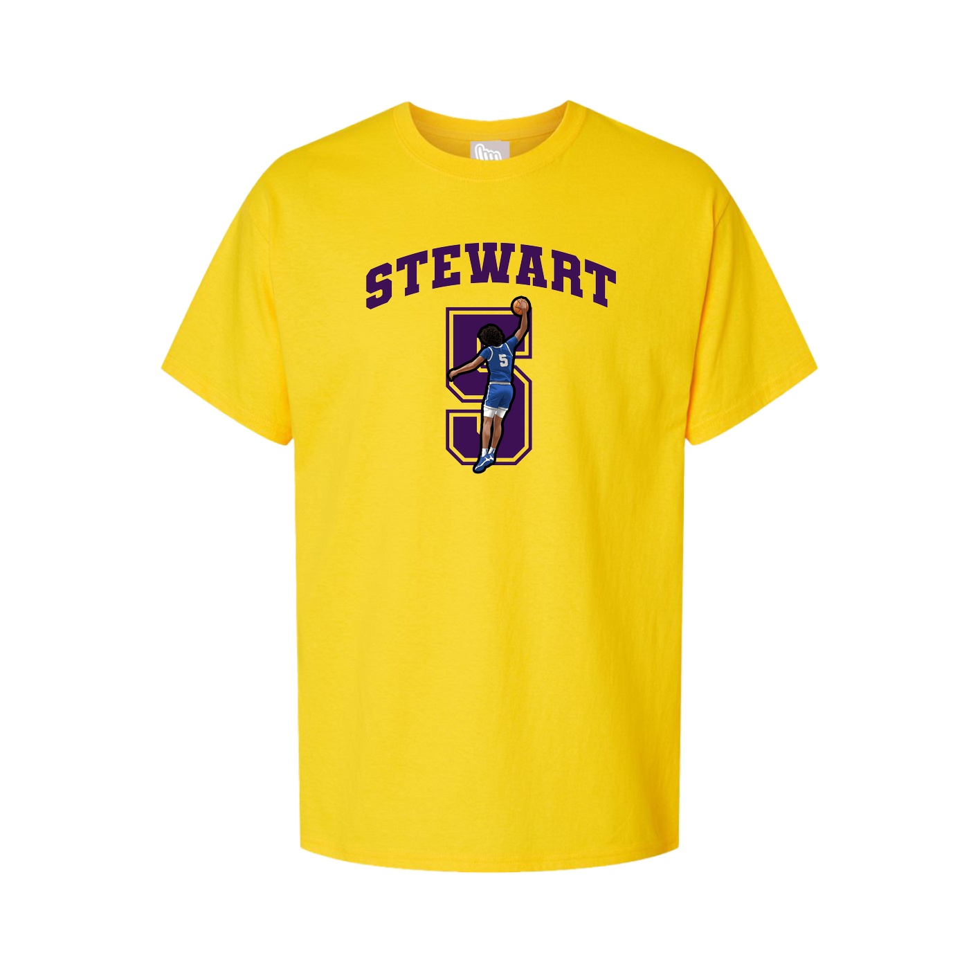 Tee — Number in Gold