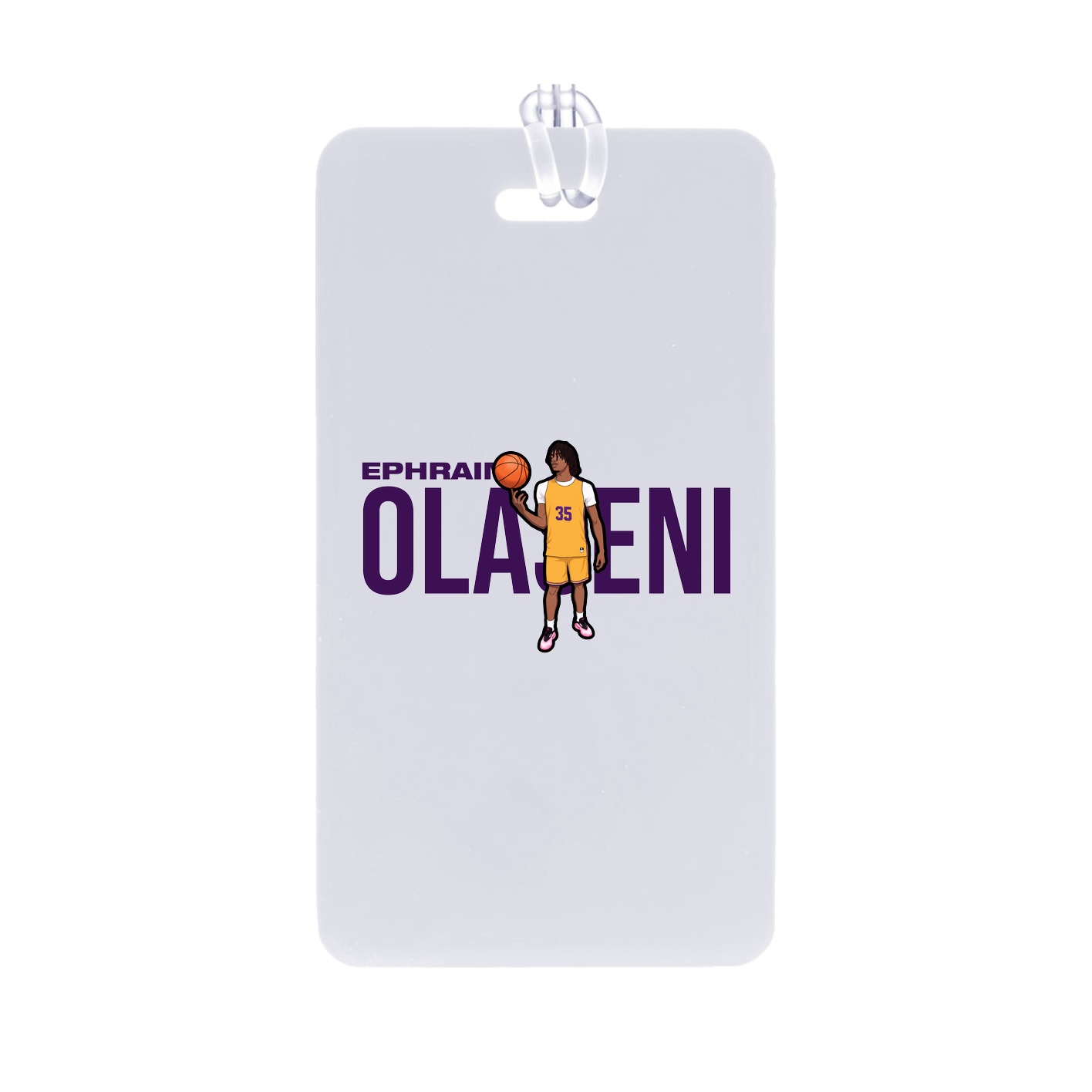 Bag Tag — Player Name in Classic
