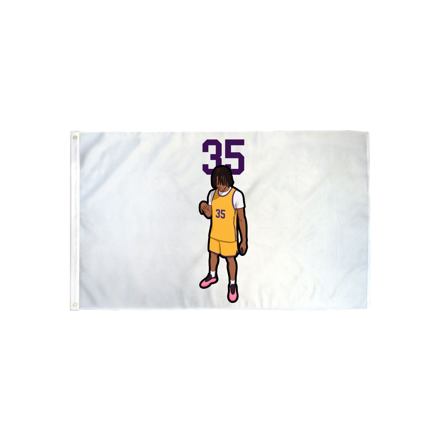 3x5 Flag — Number Top in Classic